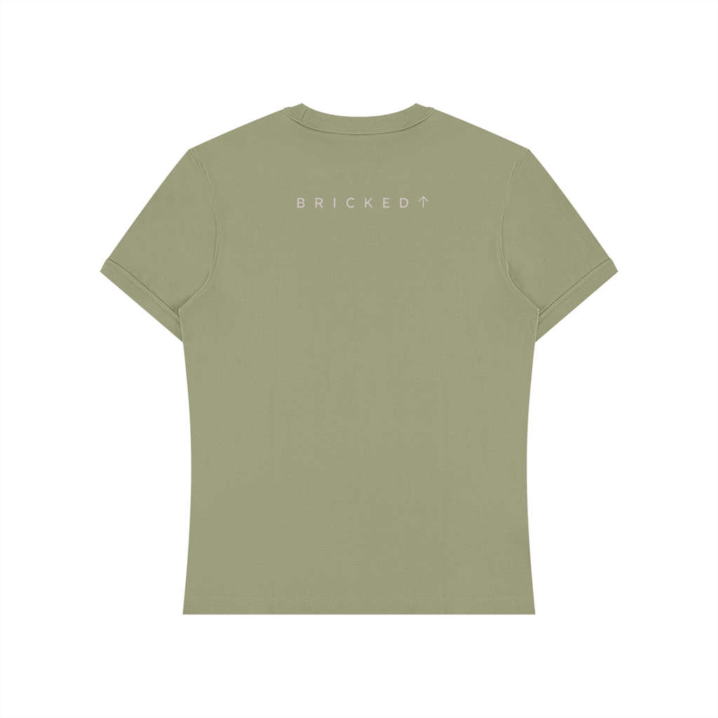 BRICKED Concrete Tee — Fitted Heavyweight Short Sleeve
