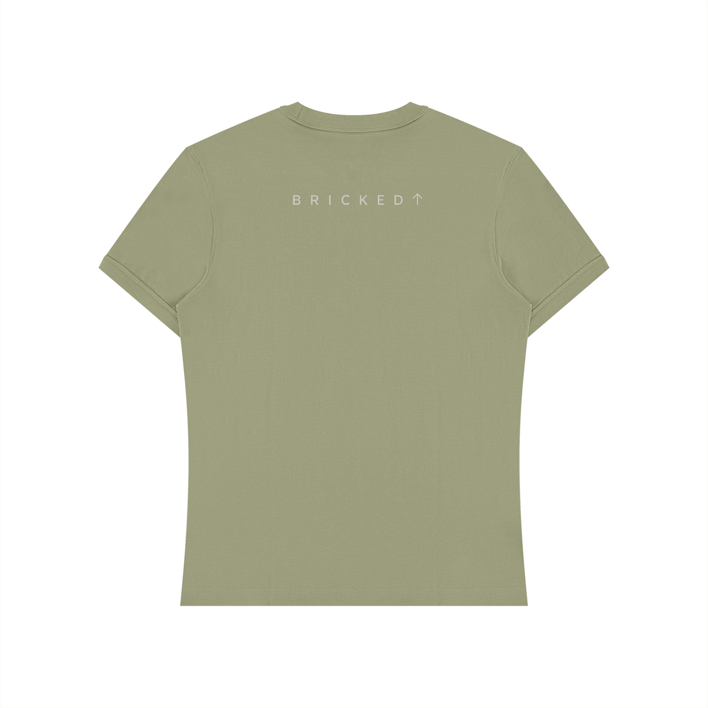 BRICKED Concrete Tee — Fitted Heavyweight Short Sleeve