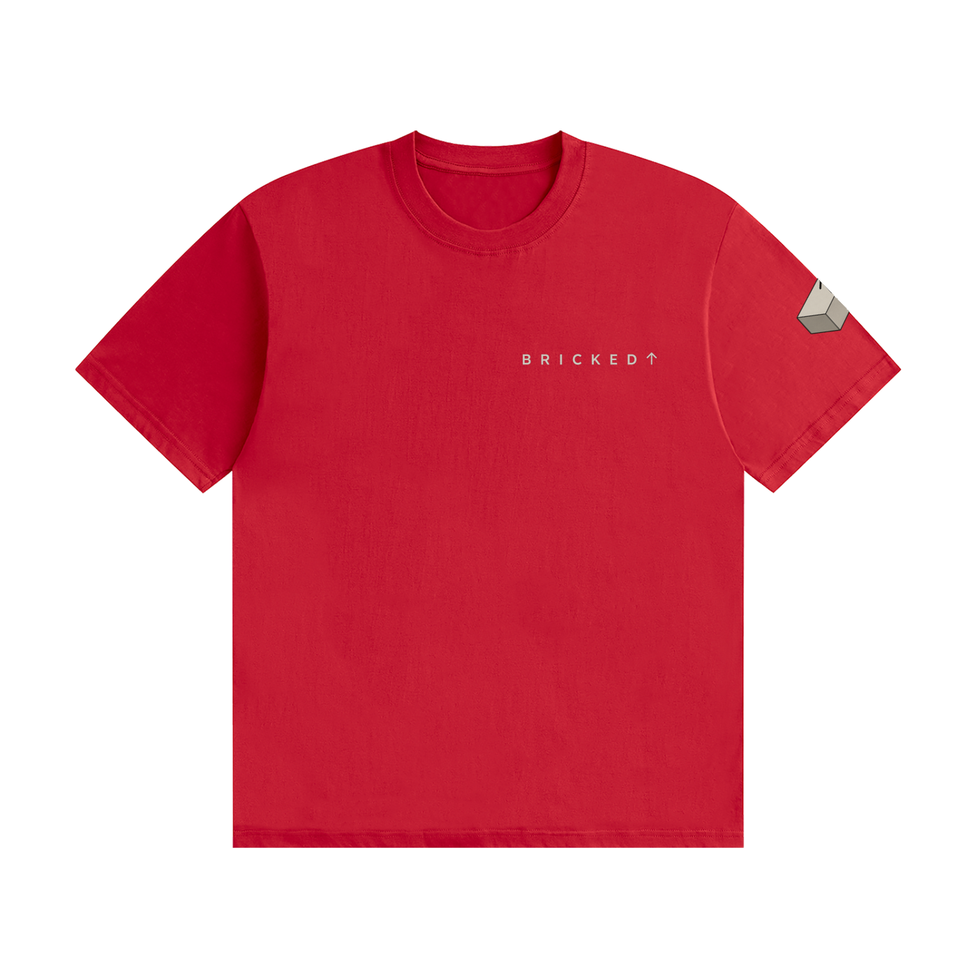 BRICKED Brick by Brick Flag Tee