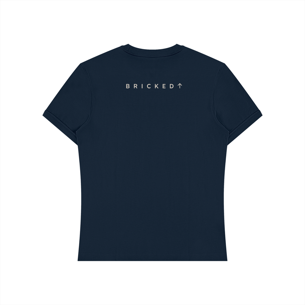 BRICKED Concrete Tee — Fitted Heavyweight Short Sleeve