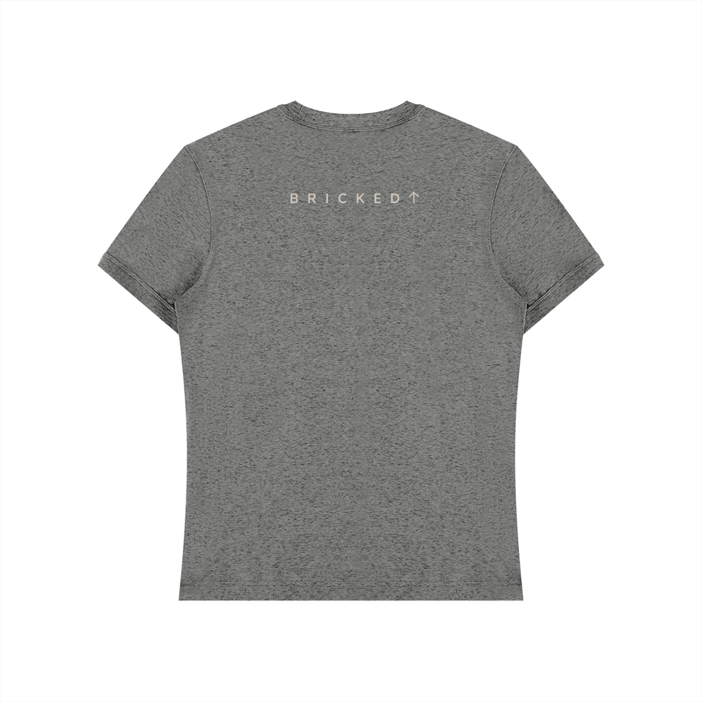 BRICKED Concrete Tee — Fitted Heavyweight Short Sleeve