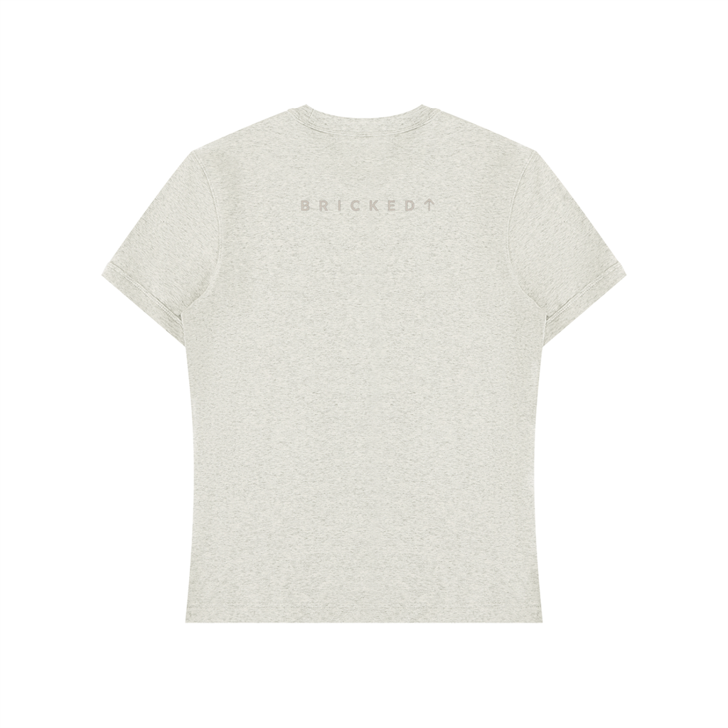 BRICKED Concrete Tee — Fitted Heavyweight Short Sleeve