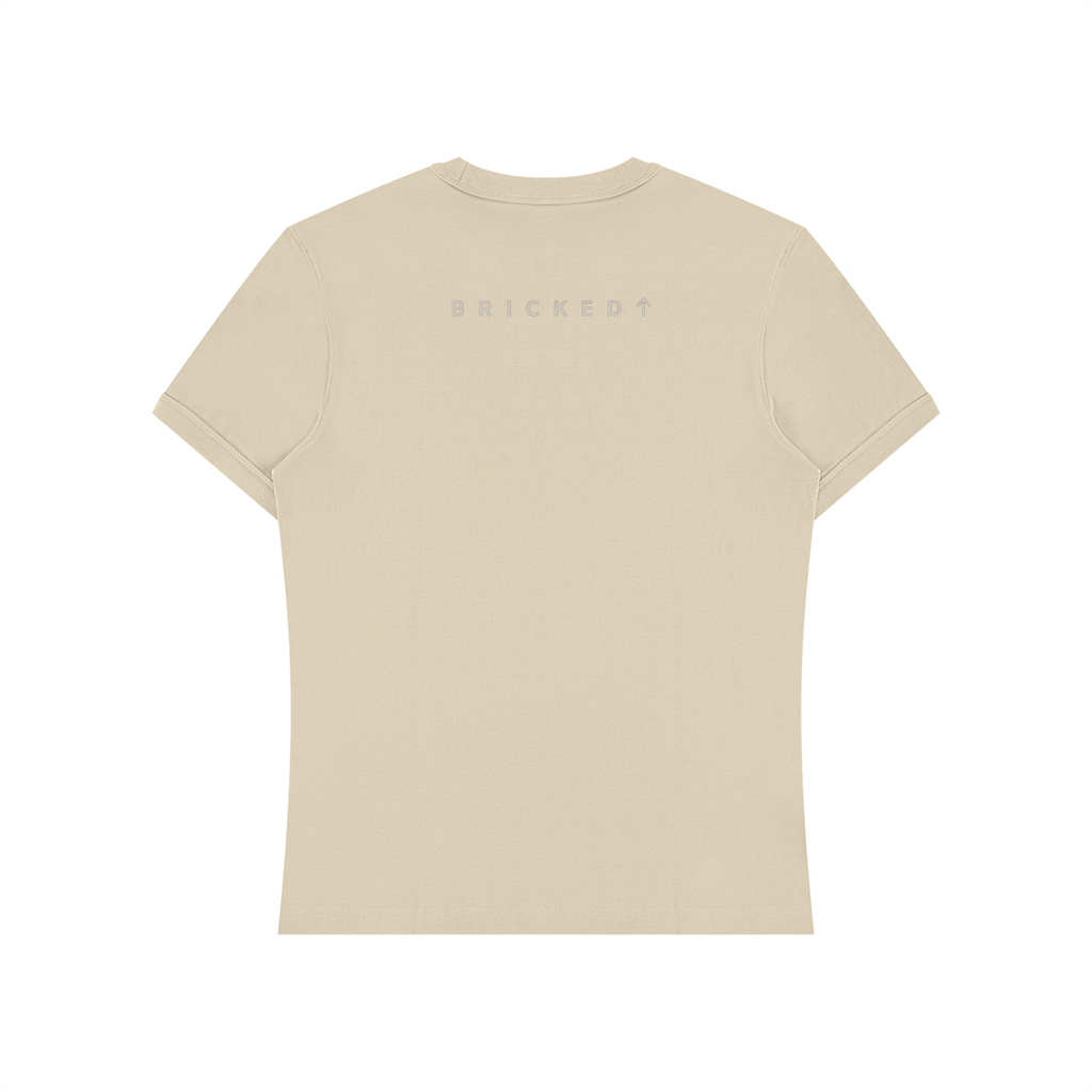 BRICKED Concrete Tee — Fitted Heavyweight Short Sleeve