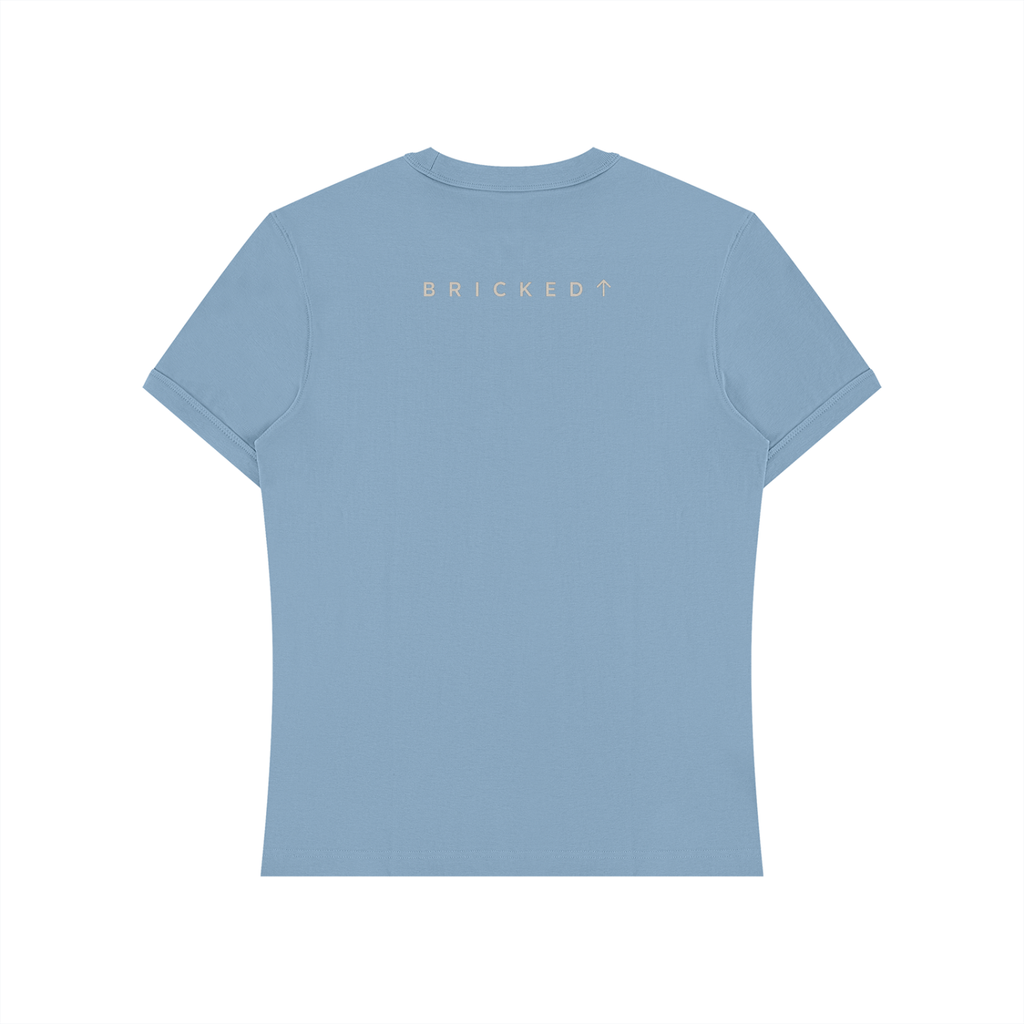 BRICKED Concrete Tee — Fitted Heavyweight Short Sleeve