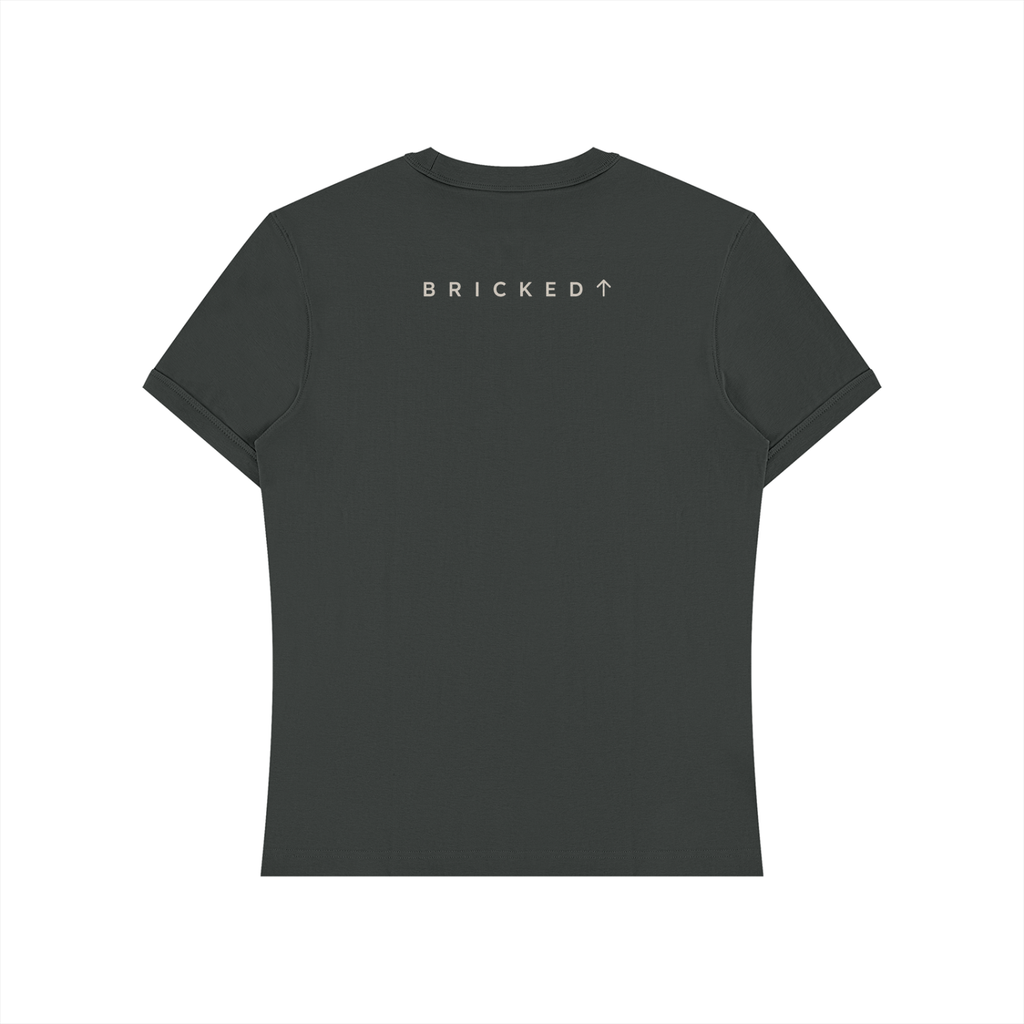 BRICKED Concrete Tee — Fitted Heavyweight Short Sleeve